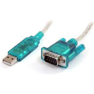 StarTech 90cm USB naar RS232 DB9 Seriële Verloopkabel - M/M