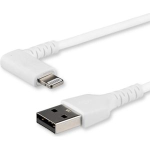 StarTech 1 meter Haakse USB naar Lightning Kabel - Wit