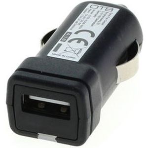 USB Autolader - 5V - 2,4A - 12W - Zwart