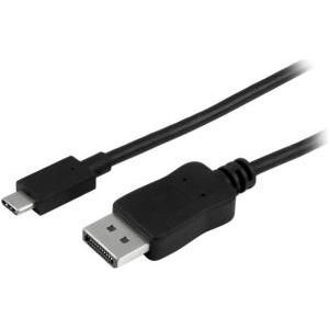 StarTech USB C naar DisplayPort kabel 1,8 meter Zwart
