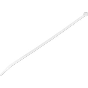 StarTech 250 mm Witte Kabelbinders - Nylon - 100 stuks