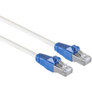 S/FTP CAT6A EasyPull Gigabit Netwerkkabel - CU - 1,5 meter - Wit