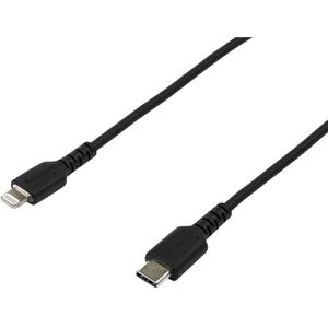 StarTech 2 meter USB-C naar Lightning Kabel - Apple MFi - Zwart