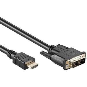 HDMI - DVI-D single-link Kabel 2m