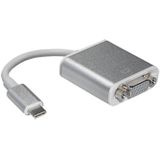 USB C naar VGA adapter zilver