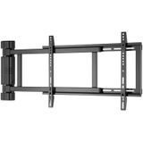 Gemotoriseerde TV muurbeugel voor 32-75 inch scherm - Draaibaar - Afstandsbediening - 50kg - Zwart