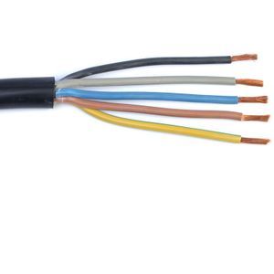 Neopreen kabel H07RN-F 5 x 1,5mm² per meter