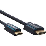 Clicktronic USB-C naar HDMI kabel - 4K 60Hz - 1 meter - Zwart