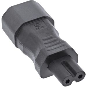 C14 - C7 Adapter - Zwart