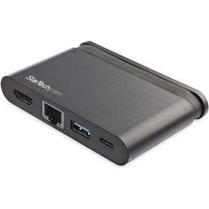 StarTech USB-C adapter - 4K HDMI - 2x USB - 100W PD - GbE