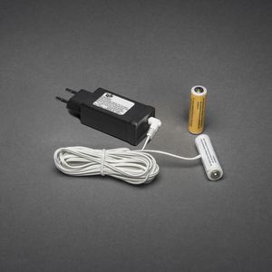 230V - 2x AA Adapter voor batterijartikelen