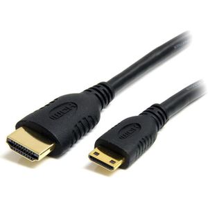 StarTech 1m High Speed HDMI Kabel met Ethernet - HDMI naar HDMI Mini - M/M