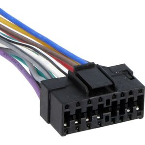 ISO kabel voor Pioneer autoradio - Diverse DEH (RDS) - 16-pins - Open einde
