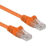 UTP CAT6 Gigabit Netwerkkabel - CU - 20 meter - Oranje