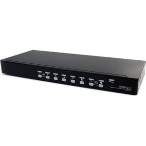 StarTech 8-poort Rack USB VGA KVM-switch met Audio (inclusief Audiokabels)