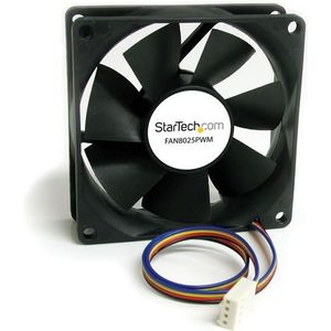 StarTech 80x25mm Ventilator Computerbehuizing met PWM – Pulse Width Modulation