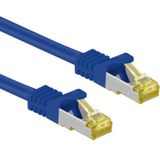 S/FTP CAT7 10 Gigabit Netwerkkabel - CU - 10 meter - Blauw