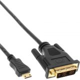 Mini HDMI - DVI Single-Link Kabel 2m