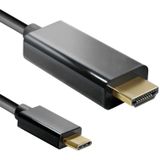 USB-C naar HDMI kabel - 4K 60Hz - 1,8 meter - Zwart
