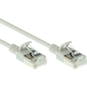 FTP CAT6A Slimline 10 Gigabit Netwerkkabel - CU - 1,5 meter - Grijs