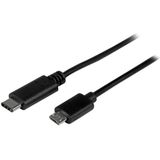 StarTech USB-C naar Micro-B kabel - M/M - 2 m - USB 2.0