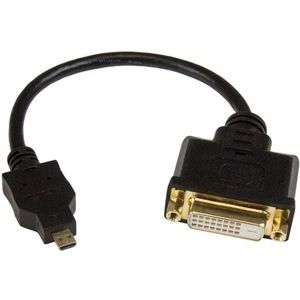 StarTech Micro HDMI-naar-DVI-D-adapter - M/F - 20 cm