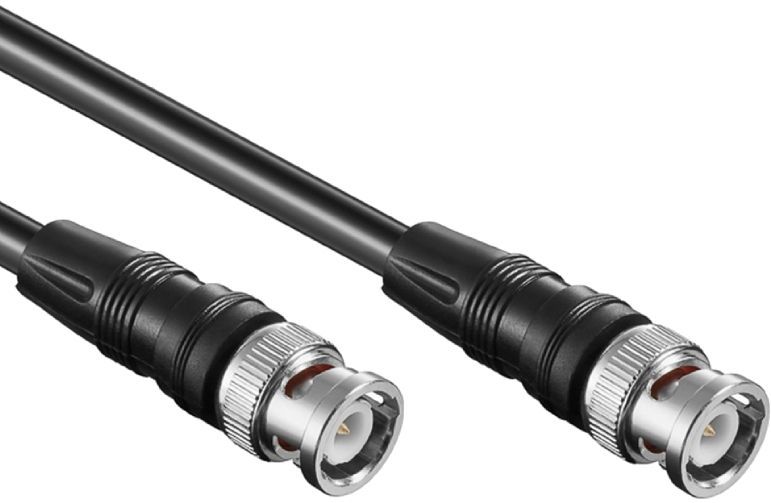 BNC (m) - BNC (m) kabel - RG59 - 75 Ohm / zwart - 10 meter