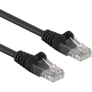 UTP CAT6 Gigabit Netwerkkabel - CU - 1 meter - Zwart