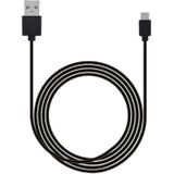 USB-A naar USB-C Kabel - USB 2.0 - Basic - 3 meter - Zwart