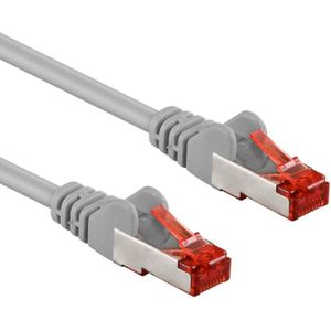 S/FTP CAT6 Gigabit Netwerkkabel - CU - 20 meter - Grijs