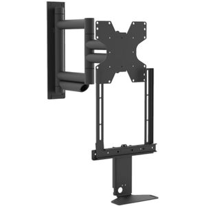 Cavus TV muurbeugel voor 26-65 inch - Full motion - Voor Zwarte Sonos Beam - Premium - 50kg - Zwart