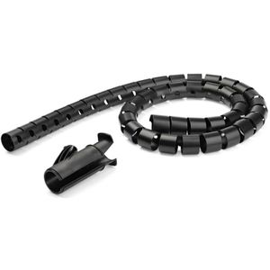 StarTech Kabelgoot spiraal - 25 mm x 2,5 meter - zwart