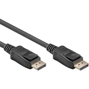 DisplayPort v2.1 Kabel - 8K 60Hz - UHBR10 - 2 meter - Zwart