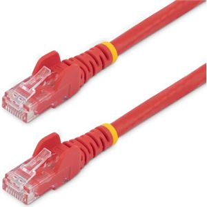 StarTech CAT6 Gigabit Netwerkkabel - CU - 7,5 meter rood