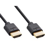 Slimline HDMI 2.1 Kabel - 8K 60Hz - 1,5 meter - Zwart