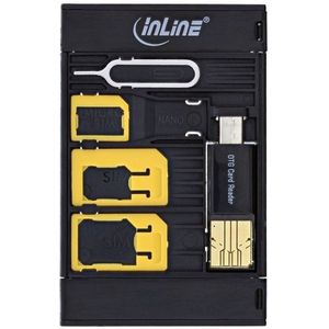 InLine SIM-BOX Simkaart adapterset met toebehoren