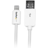 StarTech USB-A naar Lightning Kabel voor Apple - 3 meter - Wit