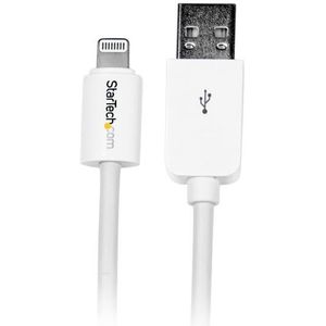 StarTech USB-A naar Lightning Kabel voor Apple - 3 meter - Wit