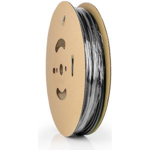 Krimpkous met lijm - 3:1 - 19 naar 6mm - 30 meter - Zwart