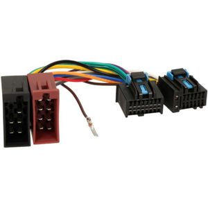 ISO naar Chevrolet kabel - 30-pins - Voor fabrieksradio - 0,15 meter