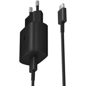 Samsung USB-C Thuislader met kabel - 45W - 1 meter - Zwart