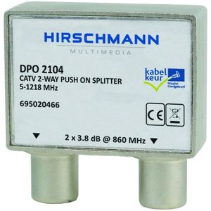 Hirschmann Multimedia DPO 2104 opsteek tv splitter