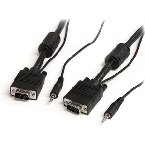 StarTech 2m Coax Hoge Resolutie VGA Monitorkabel met Audio HD15 M/M