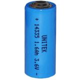 BSE Lithium ER14335 2/3 AA Batterij 3.6V 1600 MAh