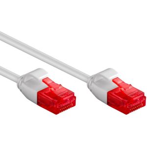 UTP CAT6 Slimline Gigabit Netwerkkabel - CU - 0,25 meter - Grijs