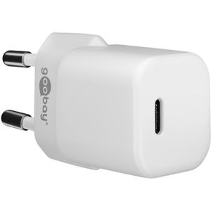 USB Oplader - 30W - USB-C - PD - GaN - Nano - Wit