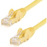 StarTech CAT6A 10 Gigabit Netwerkkabel - UTP - CU - 1,5 meter - Geel