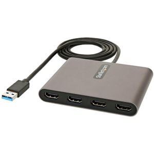 StarTech USB 3.0 naar 4x HDMI Adapter - USB-A naar Quad HDMI