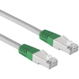 S/FTP CAT6 Gigabit Cross-over Netwerkkabel - CU - 2 meter - Grijs