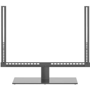 Tafelstandaard voor 42-60 inch scherm tot 40kg Zwart 60 graden Draaibaar